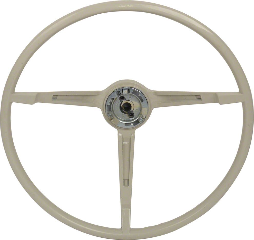 Ecklers Steering Wheel Parchment Mustang