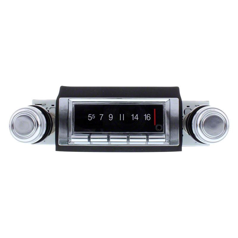 Custom Autosound Ecklers USA 740 Series Radio With Bluetooth Black