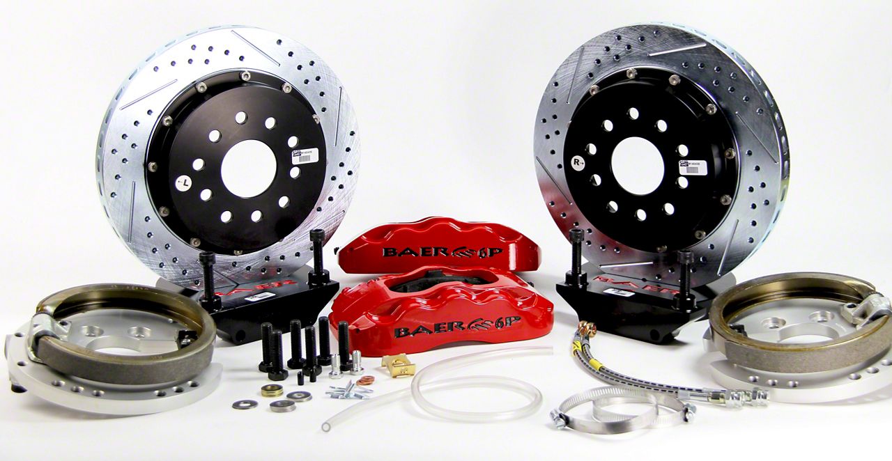 Baer Ecklers Pro Rear Big Brake Kit With 13 Inch Rotors Monster Green