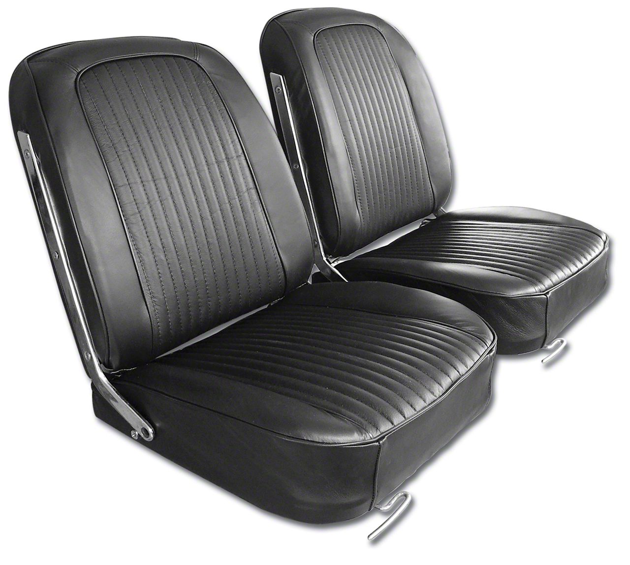 Ca Ecklers Oe Spec Leather Seat Upholstery Ek Corvette C