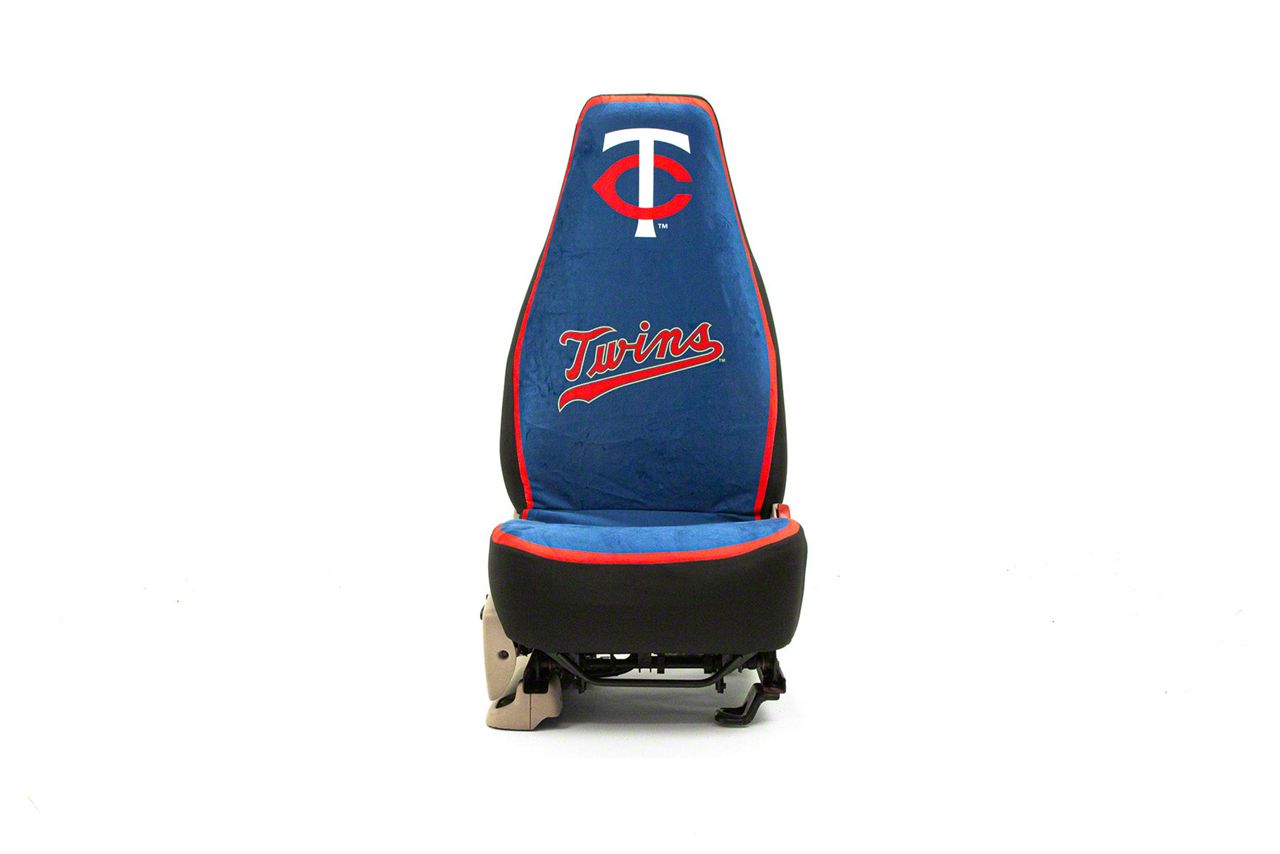 Coverking Ecklers Universal Ultisuede Seat Cover With Minnesota Twins