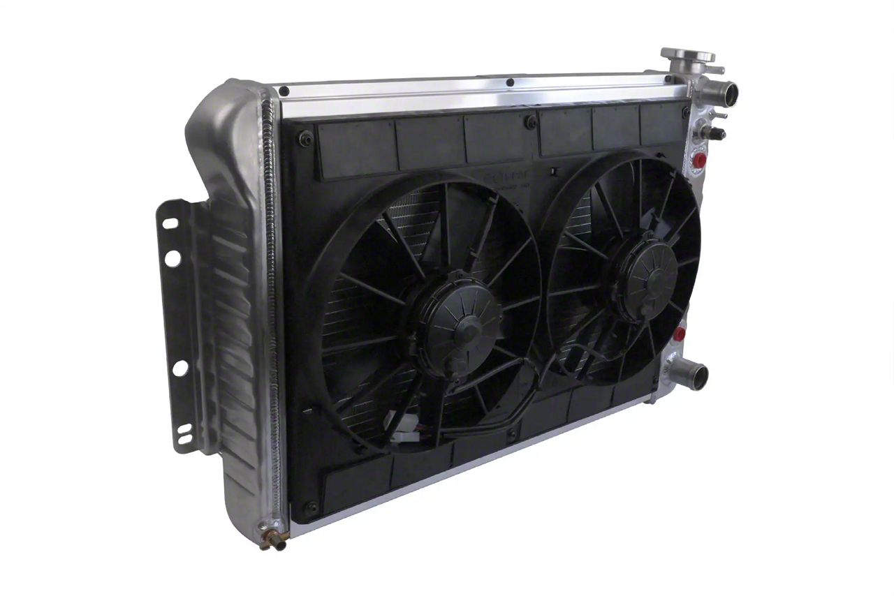 DeWitts Ecklers LS Swap Direct Fit Radiator And Fan Combo Natural