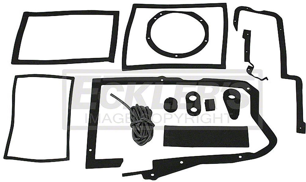 Ecklers Heater Box Seal Kit With Ac 68 72