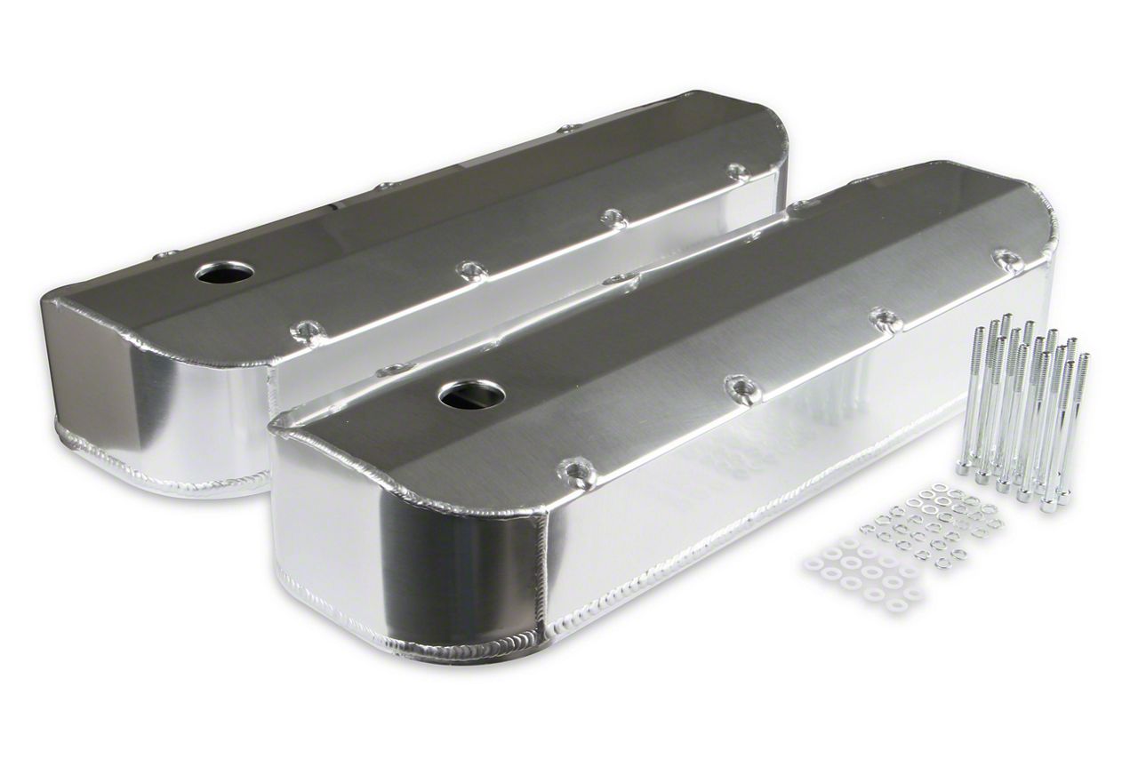 Mr Gasket Ecklers Fabricated Aluminum Valve Covers With Breather Holes