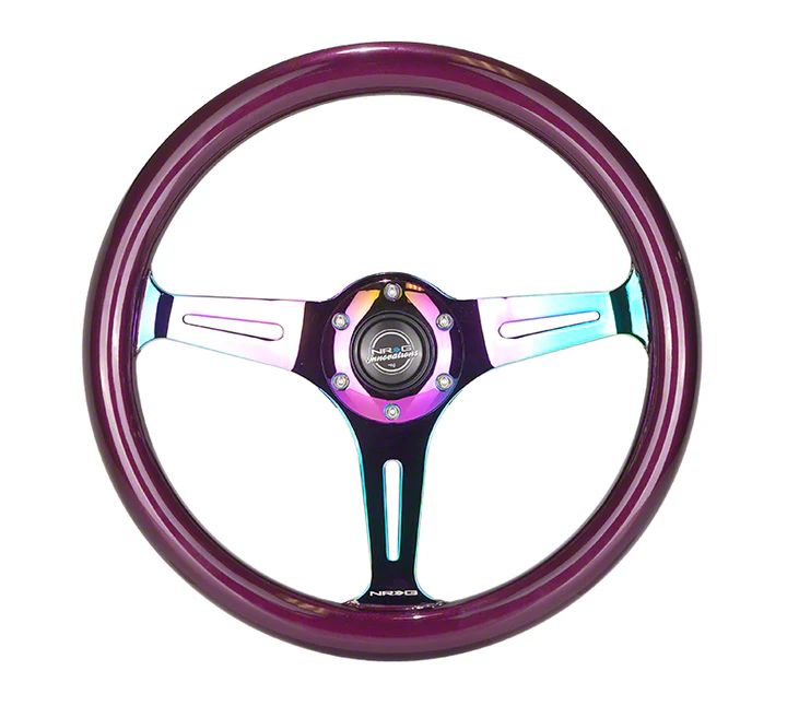 NRG Innovations Ecklers Classic Wood Grain 350mm Steering Wheel