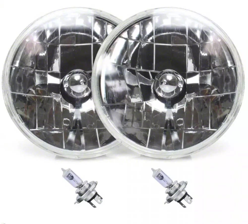 Ecklers Snake Eye Halogen Headlights In Round