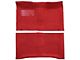 1964-1967 Chevelle Complete Carpet; 02 Red