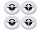 Wheel Covers, Lancer Style, Chrome, 14, 4 Pc Set