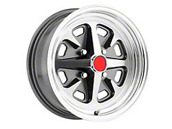 15 x 6 Legendary Magnum 400 Aluminum Alloy Wheel with Charcoal and Machined Finish, 4 x 4.5 Bolt Pattern