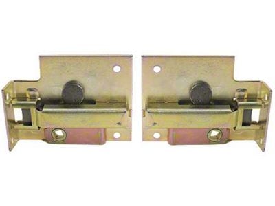 1933-36 Ford Pair Of Door Latches - 33-34 Phaeton Rear, 35-36 Open Car Front Or Rear