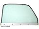 1947-1950 Chevy-GMC Truck Door Glass Assembly With Chrome Frame-Green Tinted Glass, Right