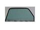 1947-1950 Chevy-GMC Truck Door Glass Assembly With Black Frame-Green Tinted Glass, Left