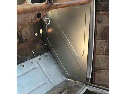 1947-1954 Chevy-GMC Truck Kick Panels, Bead Rolled Steel