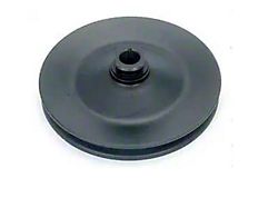 Power Steering Pump Pulley; Single Groove (73-74 307/350 V8 C10, K10 w/o A/C; 1975 350/454 V8 C10, K10 w/o A/C)