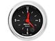 Auto Meter Traditional Chrome Series 2-1/16-Inch Fuel Level Gauge; 0 ohm Empty to 90 ohm Full