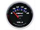 Auto Meter Cobalt Series 2-1/16-Inch Voltmeter Gauge; 8-18V