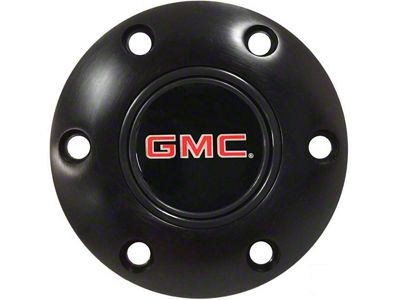 Steering Wheel Horn Cap S6 Black/GMC