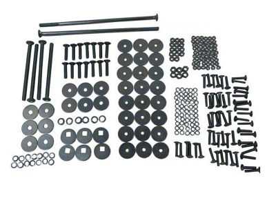 1947-50 Chevy Truck Bed 310 Piece Bolt Kit Zinc Plated Short Bed Step Side