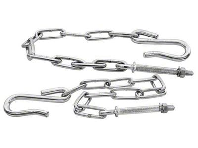 Tailgate Chains,Stainless,Stepside,47-53