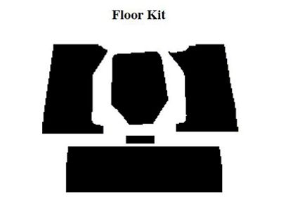 1948-52 Ford Pickup AcoustiSHIELD, Floor Insulation Kit