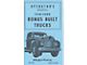 1948 Bonus Built Trucks Operator's Manual - 76 Pages