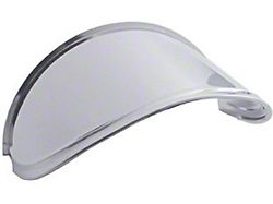 Headlight Visor,Stainless Steel,Extended,49-54