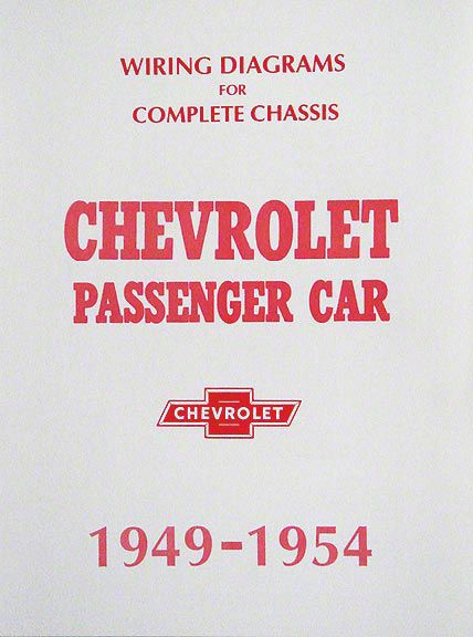 Ecklers 1949-1954 Chevrolet Passenger Car Wiring Diagram