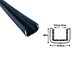 1950-1963 Chevy-GMC Flexible Window Channel, Metro Moulded Parts