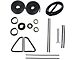 51-53 GM Trk Complete Weatherstrip Kit W/Chr