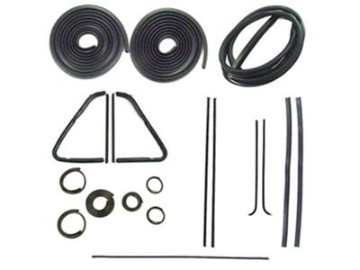 51-53 GM Trk Complete Weatherstrip Kit W/oChr