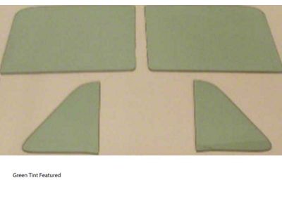 1951-1954 Chevy-GMC Truck Side Window Kit, Green Tint