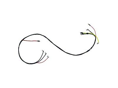 1953-1955 Corvette Show Quality 6 Volt Lectric Limited Engine Wiring Harness (Convertible)