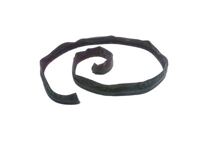 1953-1958 Corvette Top Rear Bow Weatherstrip Black Cloth And Mohair