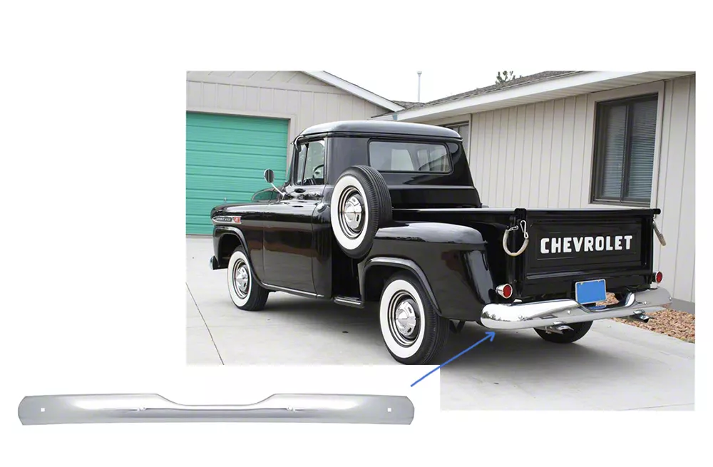 1954 chevy store truck rear bumper