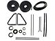 54-55E GM Trk Complete Weatherstrip Kit W/oChr