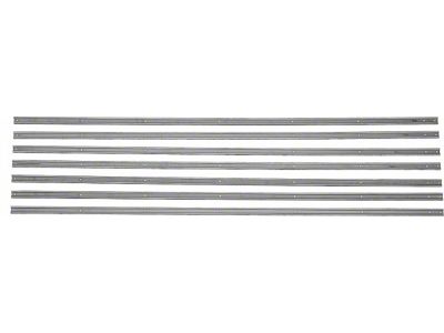 Truck Bed Strips,Stainless Steel,Shortbed,Stepside,54-59