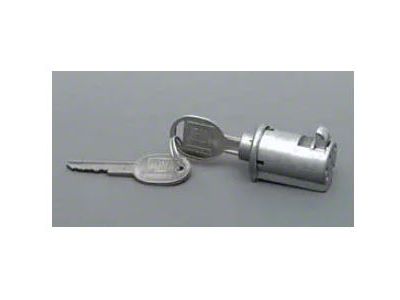 1954-1972 Chevy Truck Glove Box Lock Assembly, With Late Style Keys