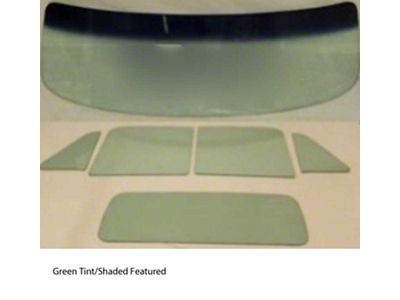 1954 Chevy-GMC Truck Glass Kit, Standard Back Glass-Clear