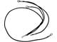 1955-1956 Ford Thunderbird Instrument Ground Jumper Wire, PVC Wire, 5 Terminals