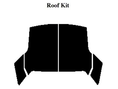 1955-1956 Ford Thunderbird Insulation Kit, Roof Kit