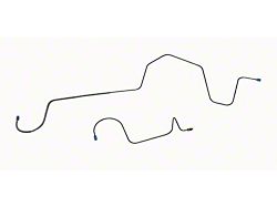 1955-1957 Chevy Rear Housing Brake Lines For Cars With 8 Or 9 FordRear End Stainless Steel