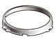 1955-1957 Ford Thunderbird Headlight Retaining Ring, Plain Steel (Also 1940-1948 Passenger)