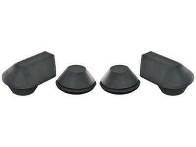 1955-1957 Ford Thunderbird Quarter Panel Drain Plug Set, 4 Pieces