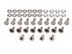 1955-1959 Chevrolet Cameo Tailgate Fastener Kit