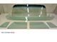 1955-1959 Chevy-GMC Truck Glass Kit, Deluxe/Large Back Glass-Clear