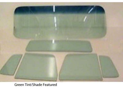 1955-1959 Chevy-GMC Truck Glass Kit, Small Back Glass-Clear