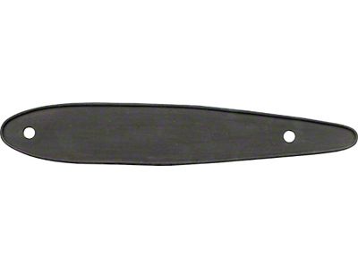 OPR 1955-1960 Ford Thunderbird Outside Rear View Mirror Base Gasket, Molded Rubber