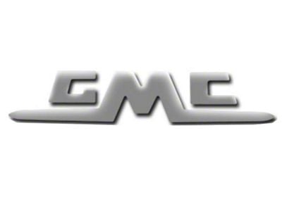 GMC Tailgate Letters SS Chrome 55-62