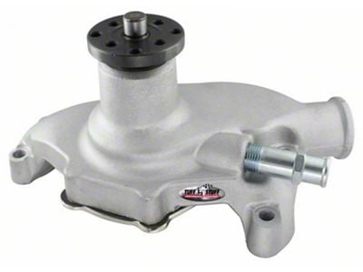 1955-1971 Chevy-GMC Truck V8 Platinum SuperCool Water Pump; 5.625 in. Hub Height; 5/8 in. Pilot; Short; Flat Smooth Top And No Top Threaded Water Port; Factory Cast PLUS+; 1353