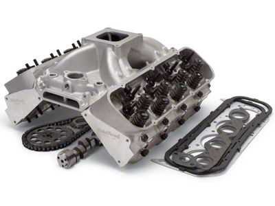 1955-1986 Corvette Edelbrock 2088 Power Pkg Top End Kit Small Block Chevy 363 Hp